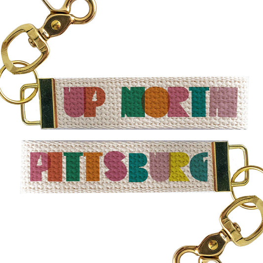 Up North Multicolor Keychain