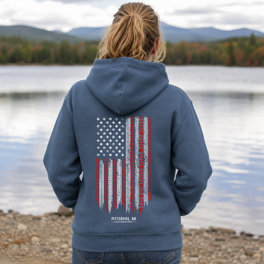 RIDE 4.0 Fundraiser Hoodie - Slate Blue