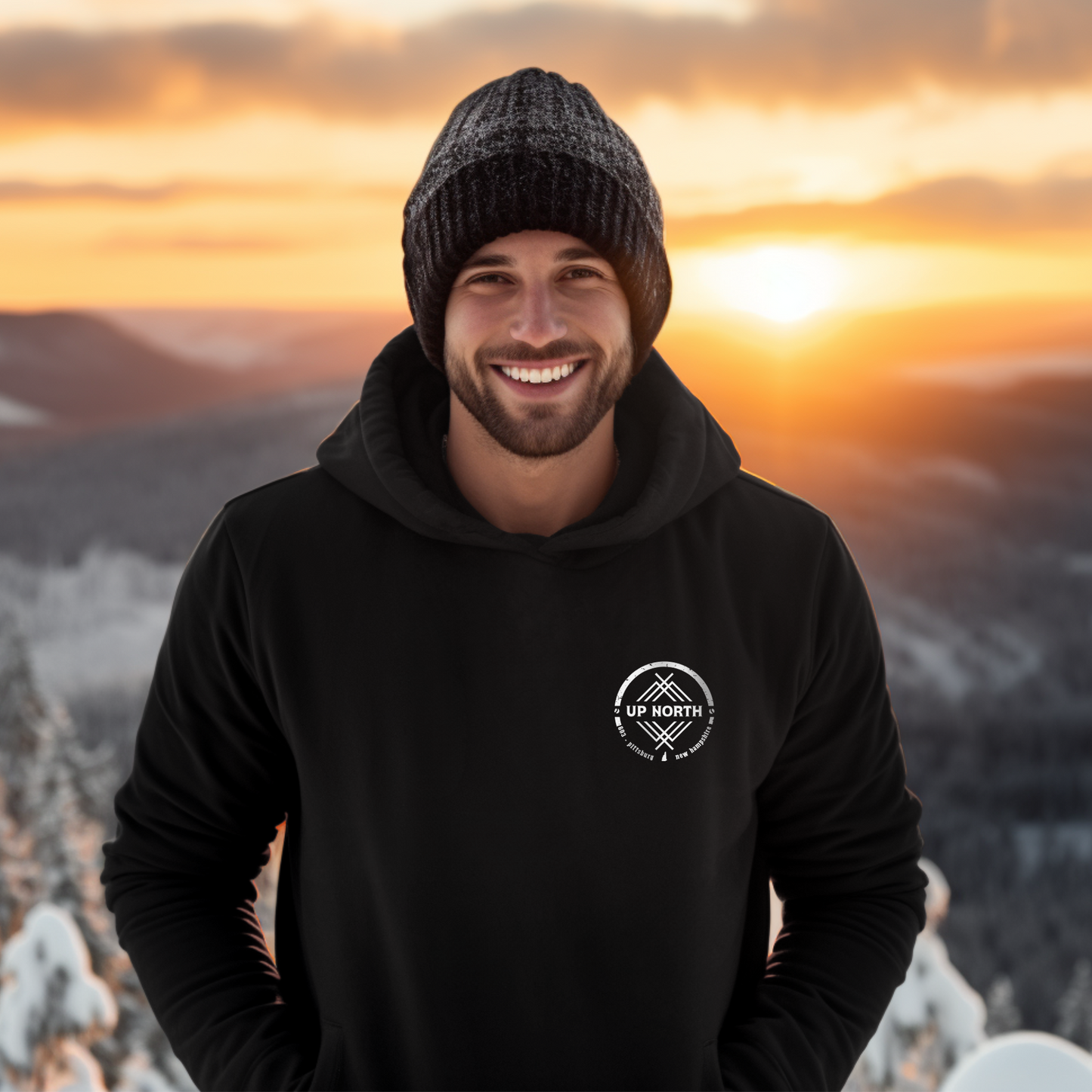 Live Free or RIDE - Snowmobile Hoodie