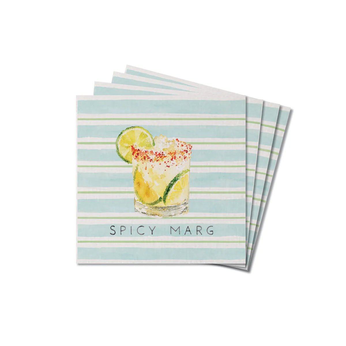 Spicy Margarita - Wood Coaster