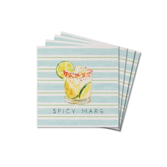 Spicy Margarita - Wood Coaster