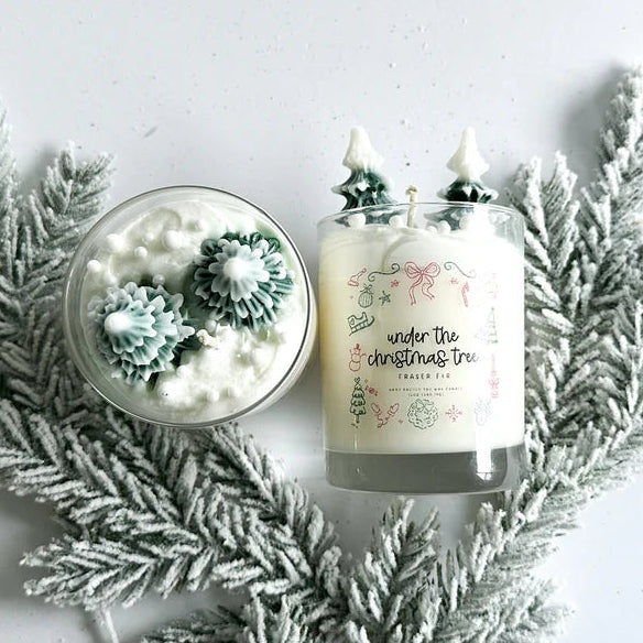 Under the Christmas Tree 12oz Handmade Soy Candle