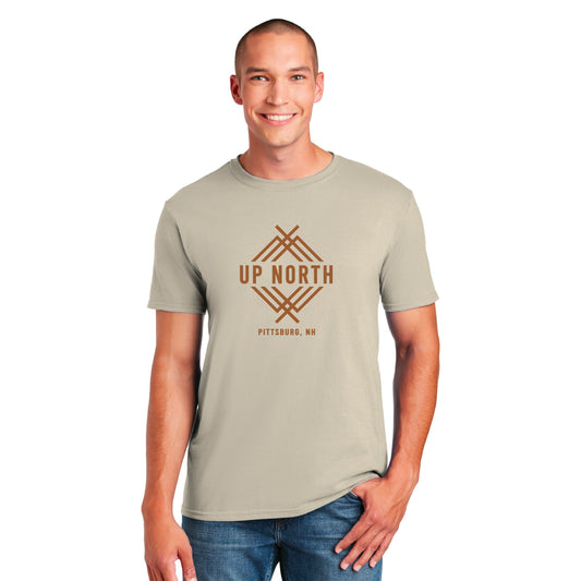 Up North Elevated Logo Tee - Sand