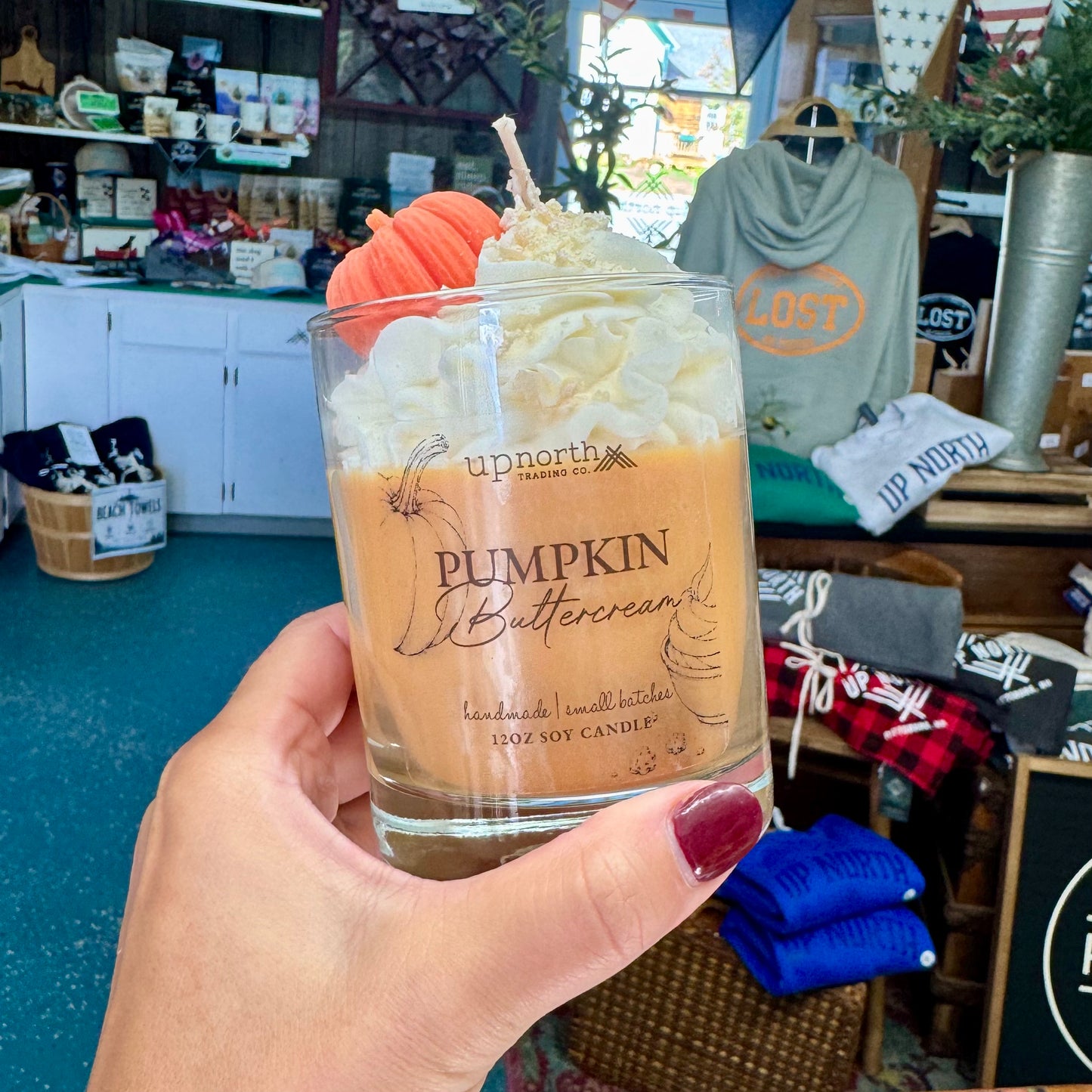 Pumpkin Buttercream 12oz Handmade Soy Candle (Copy)