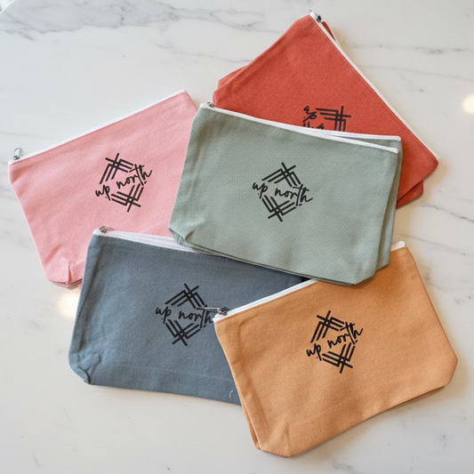 Up North - Canvas Makeup Bag