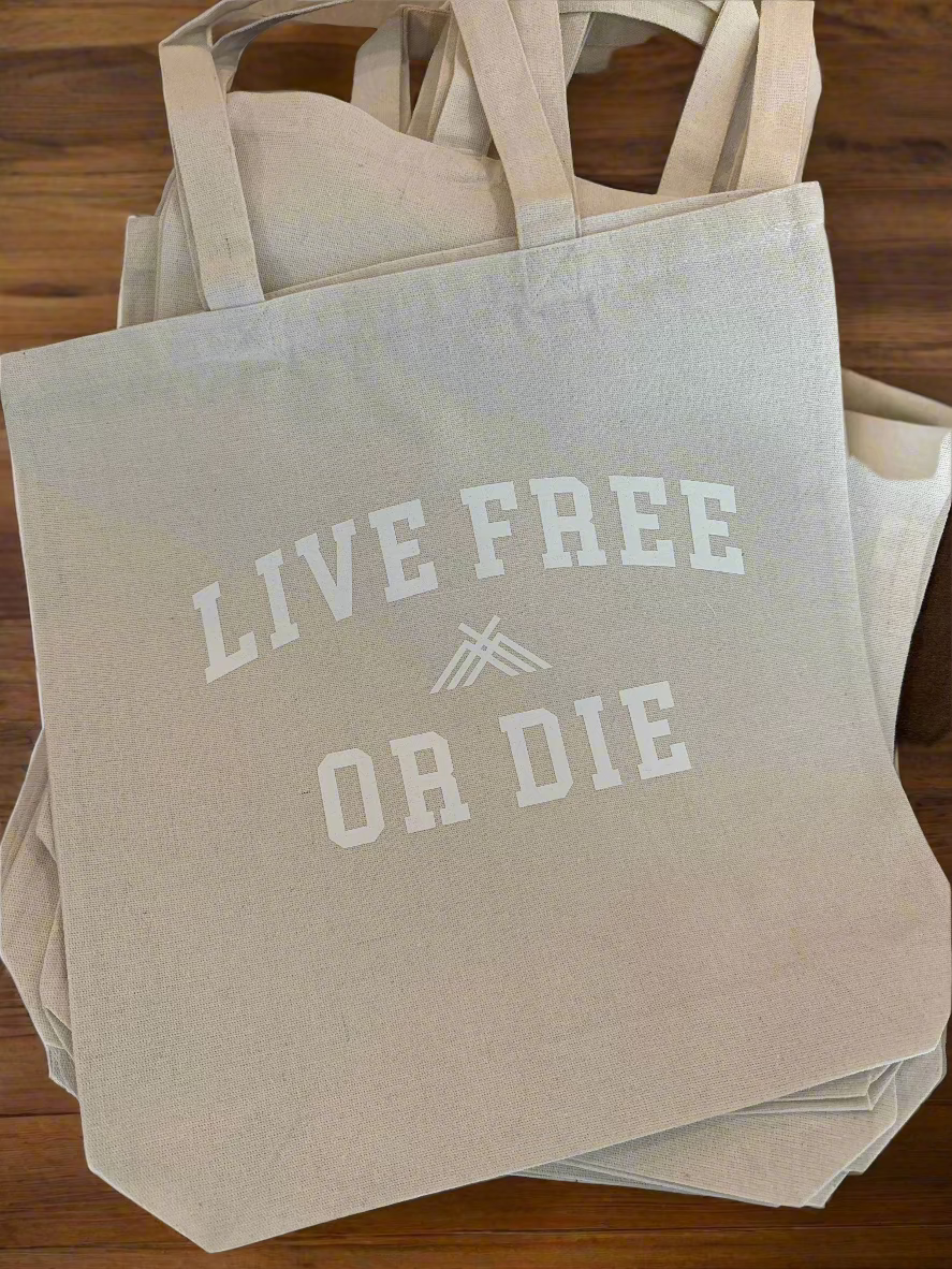 Live Free or Die - Market Tote Bag