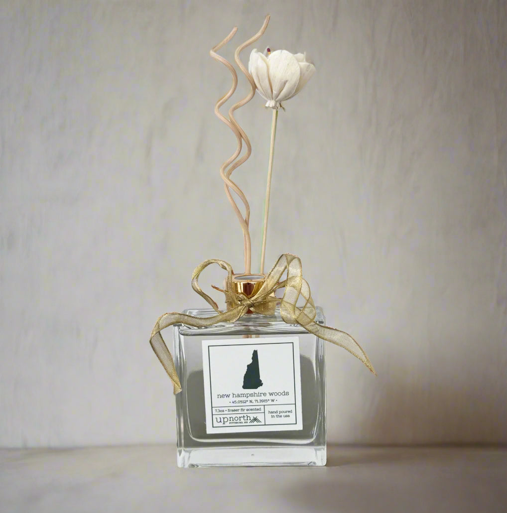 New Hampshire Woods Reed Diffuser Bottle – Up North NH