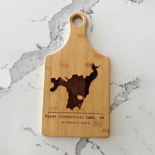 First Connecticut Lake Cutting Board with Handle