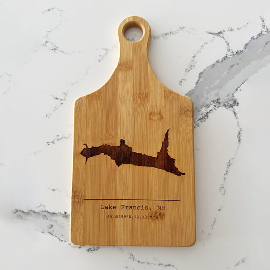 Lake Francis Cutting Board with Handle