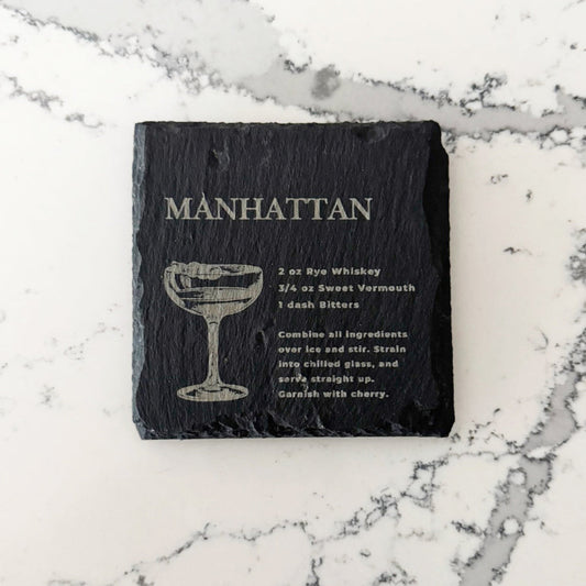 Manhattan - Slate Coaster