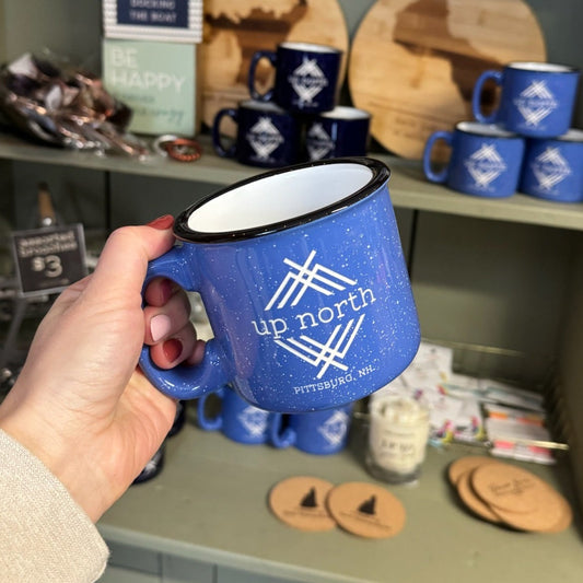 15 oz. Ocean Blue Ceramic Campfire Mug