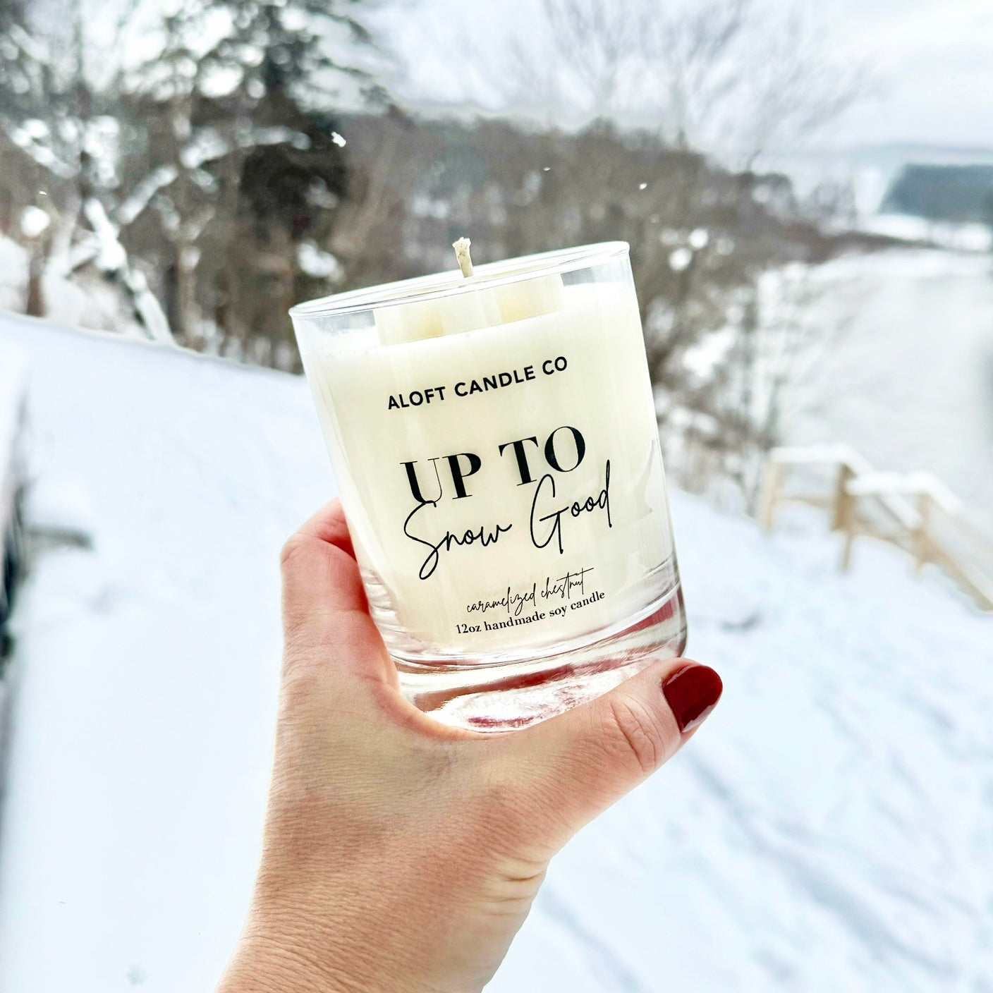 Up to Snow Good Candle 12oz