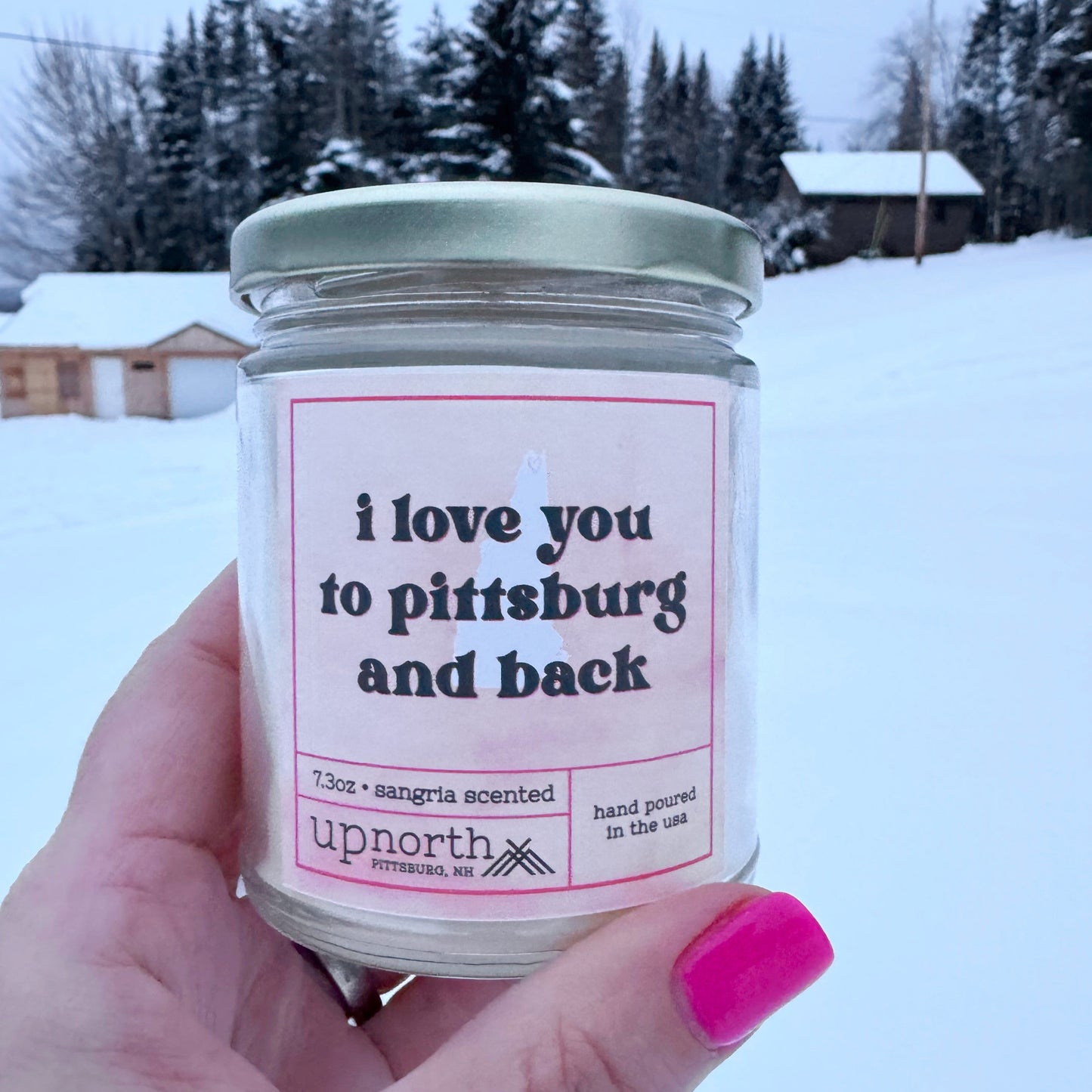 I Love You To Pittsburg & Back Candle