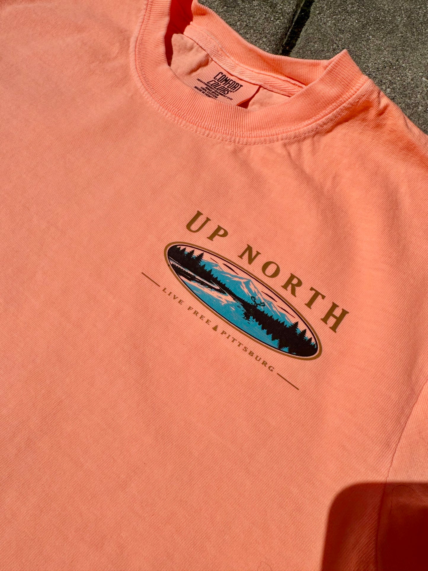 Up North Vintage Lake Life Ladies Boxy Tee