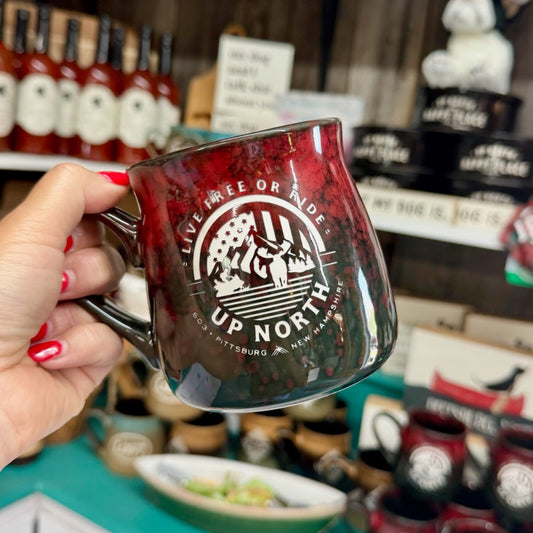 16oz Tavern Mug - Live Free or Ride