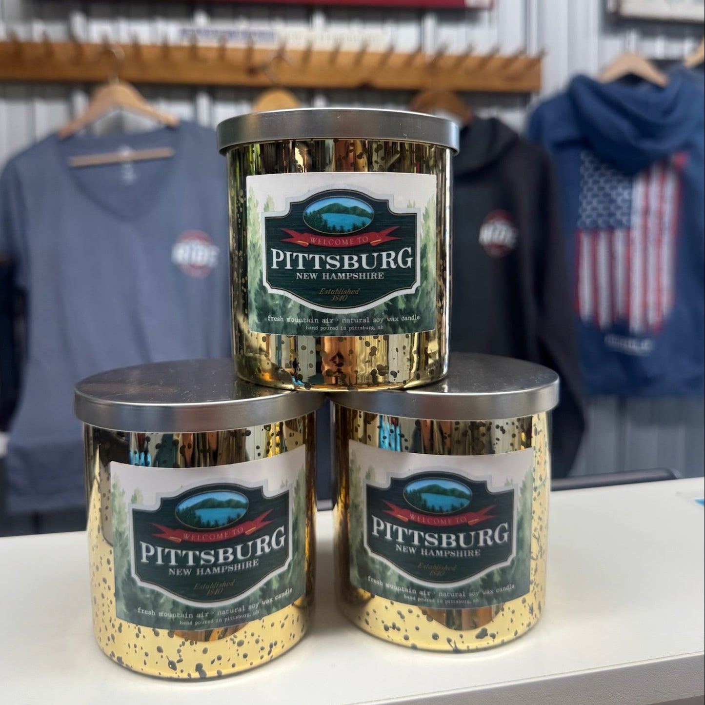 Pittsburg Sparkle Candle