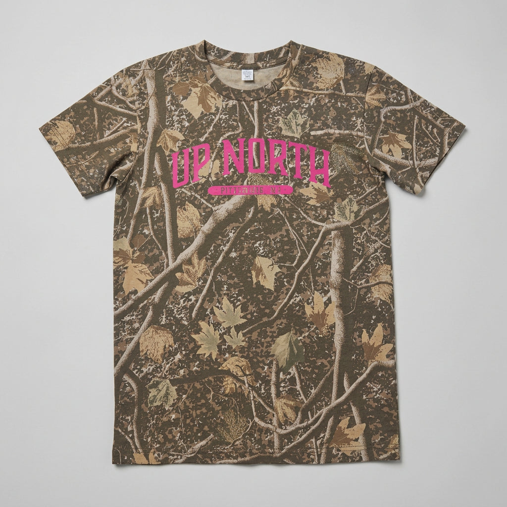 Up North Deadwood Camo Tee