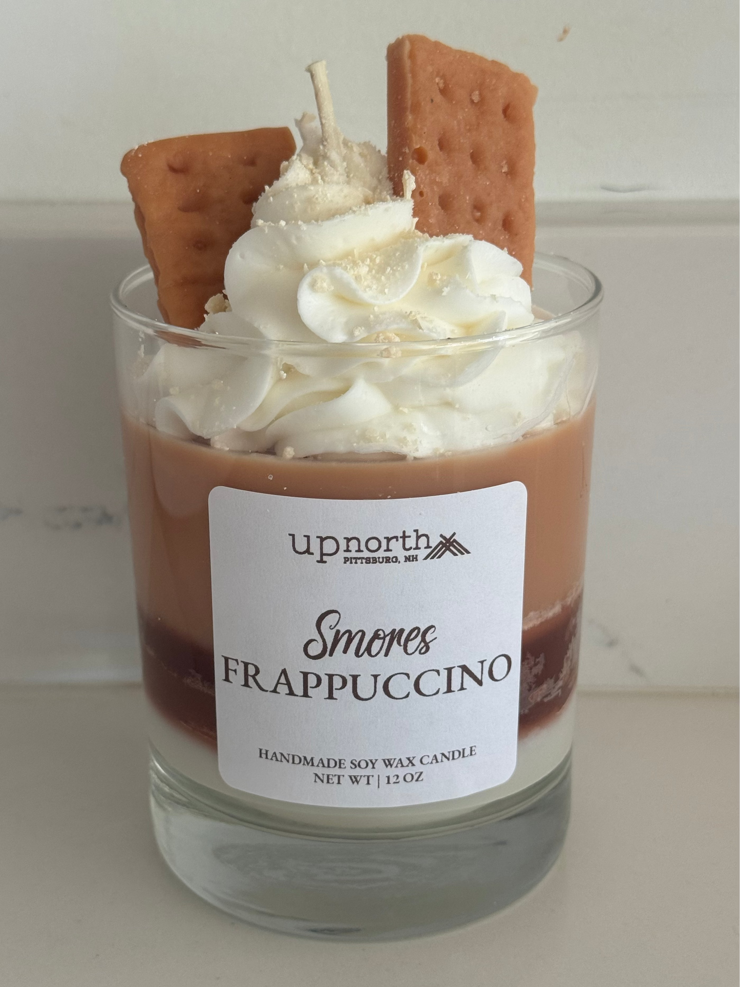 S'mores Frappuccinno Handmade Soy Candle 12oz