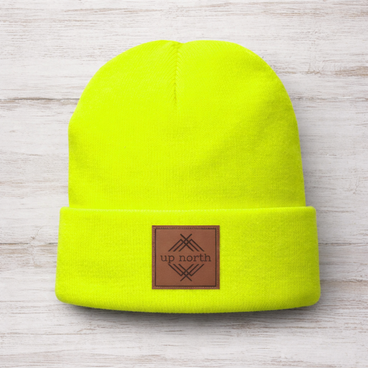 Up North Beanie - Neon Yellow