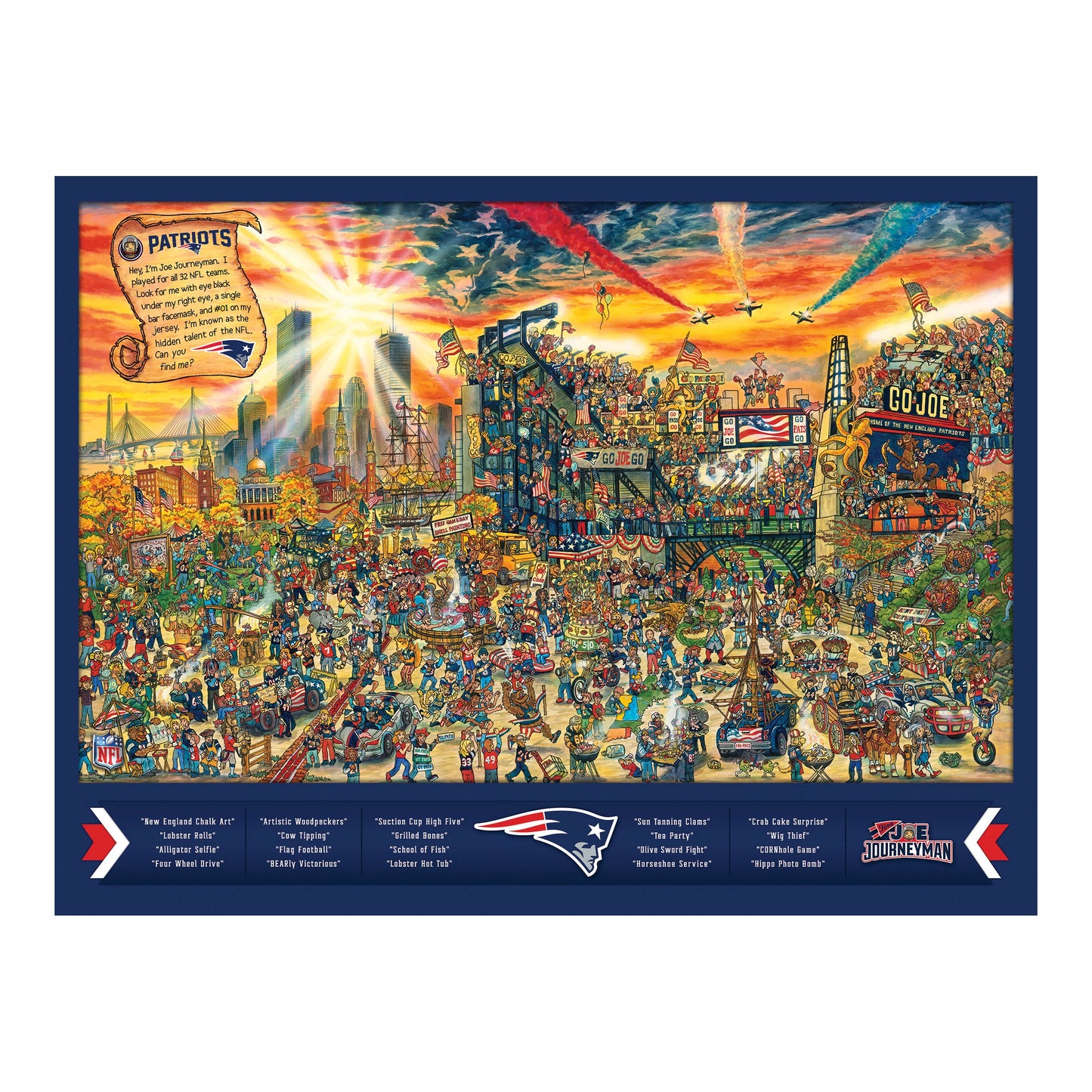 NE Patriots | 500 Piece Puzzle