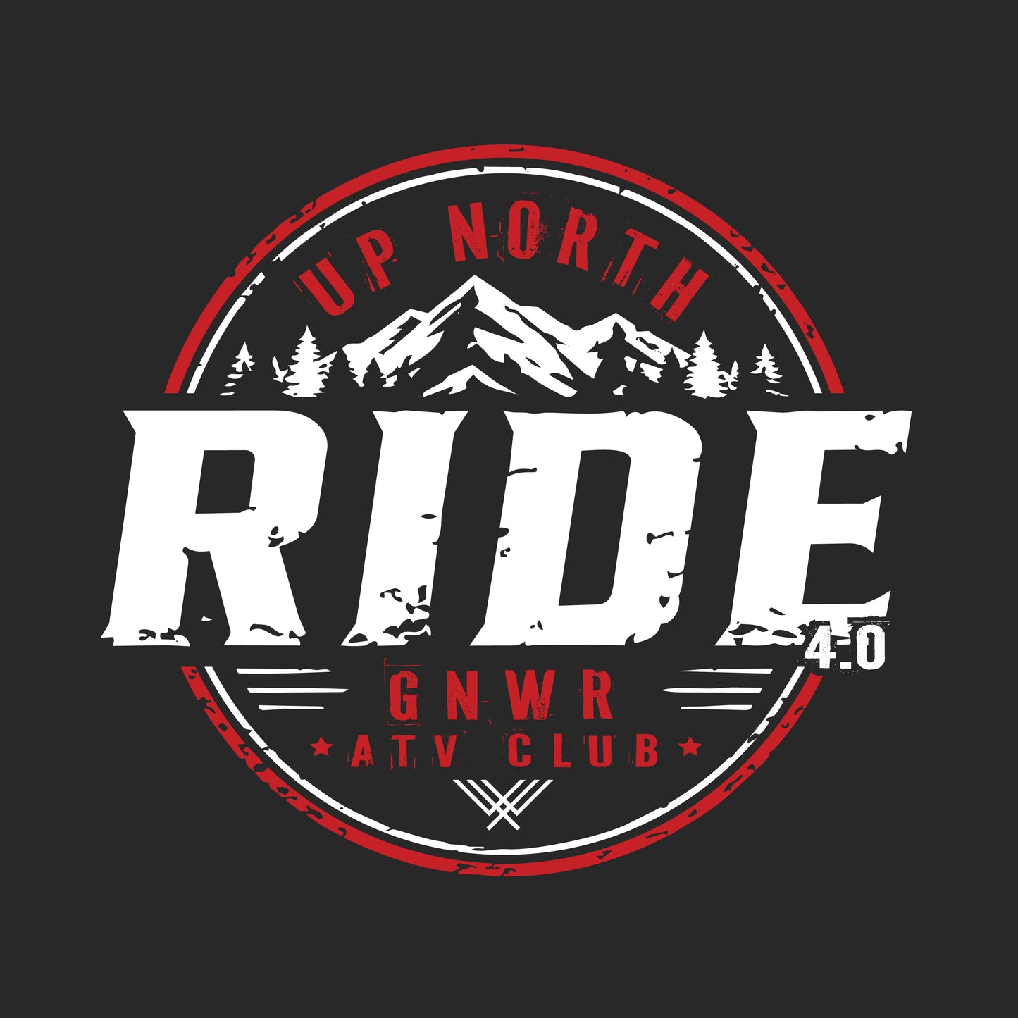 RIDE 4.0 Fundraiser Unisex Tee - Charcoal Heather