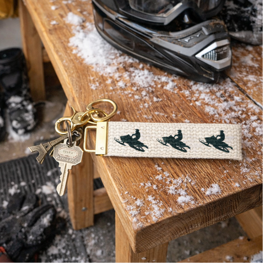 Snowmobilers Keychain