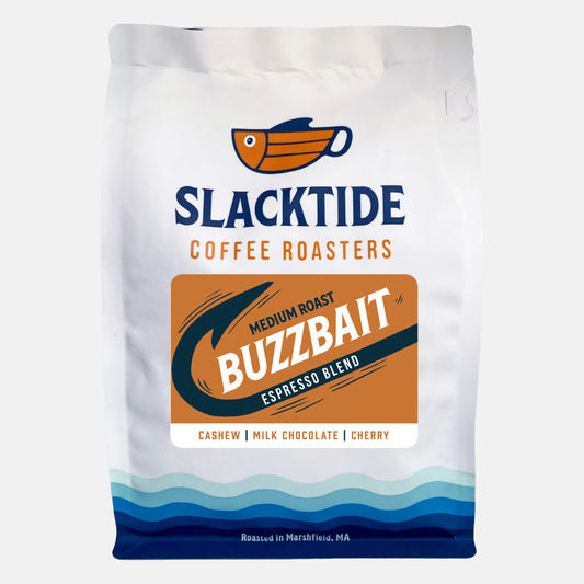 SlackTide Coffee - BuzzBait Espresso Blend (Whole Bean) 12oz bag