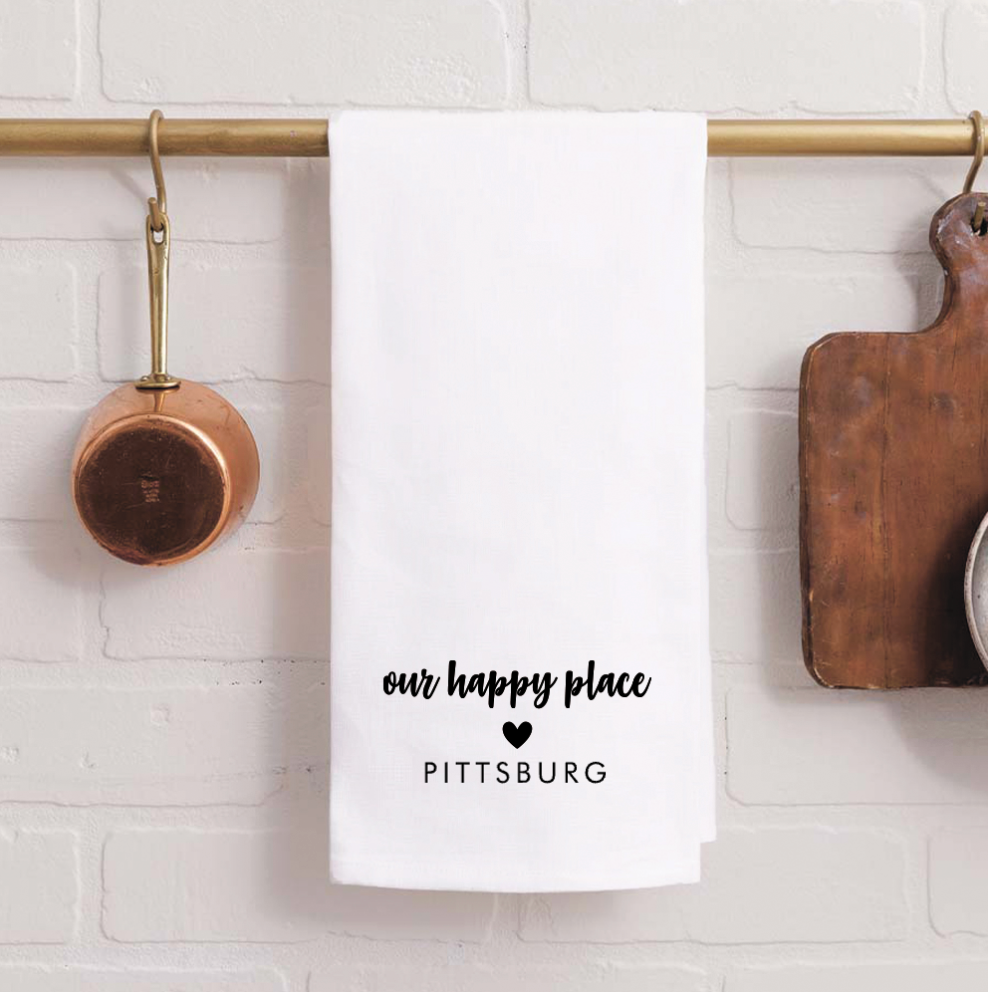 Our Happy Place - Kitchen Towel