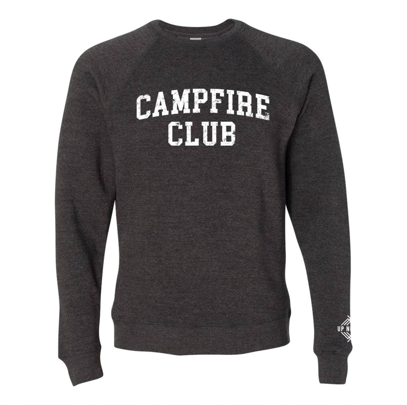 Campfire Club - Unisex Crew Fleece - Dk Grey