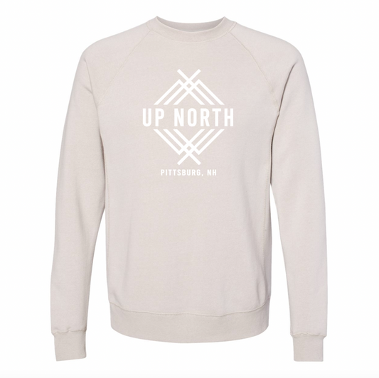 Up North Elevated Logo Crew - Ivory