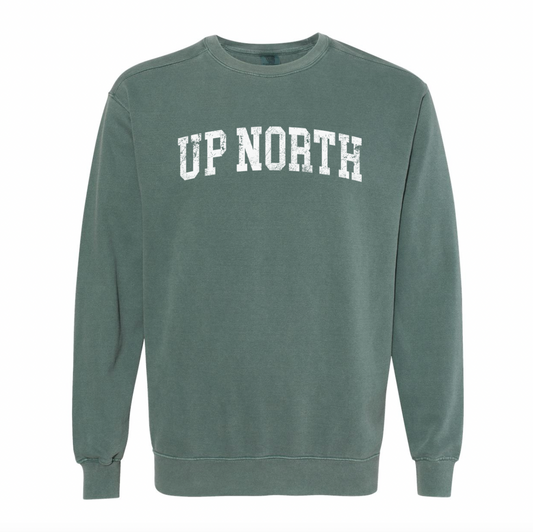 Up North Vintage Wash Crew - Spruce