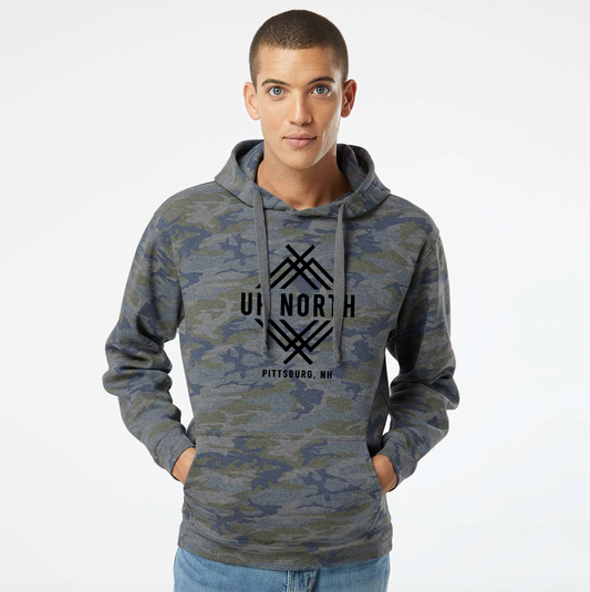 Up North Logo Hoodie - Vintage Camo