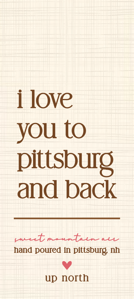 I Love You To Pittsburg & Back Candle