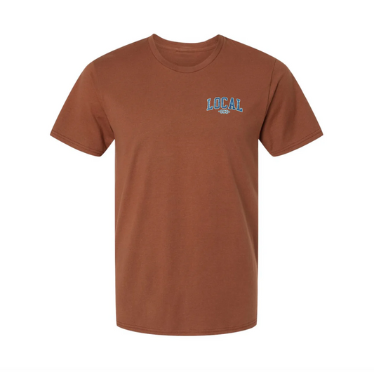 Local 603 Flag Tee - Rust