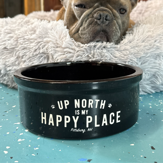 7" Pet Feeder Bowl - Black