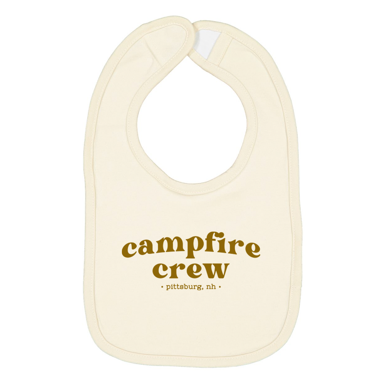 Campfire Crew Baby Bib