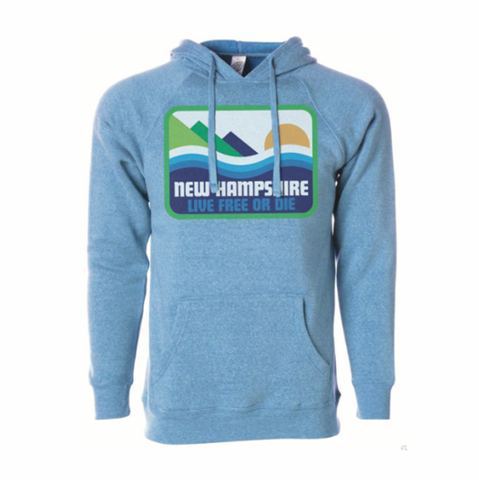 New Hampshire Pata Hoodie - Blue