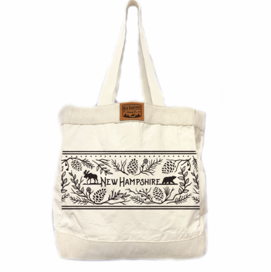 NH Scroll Art Tote Bag
