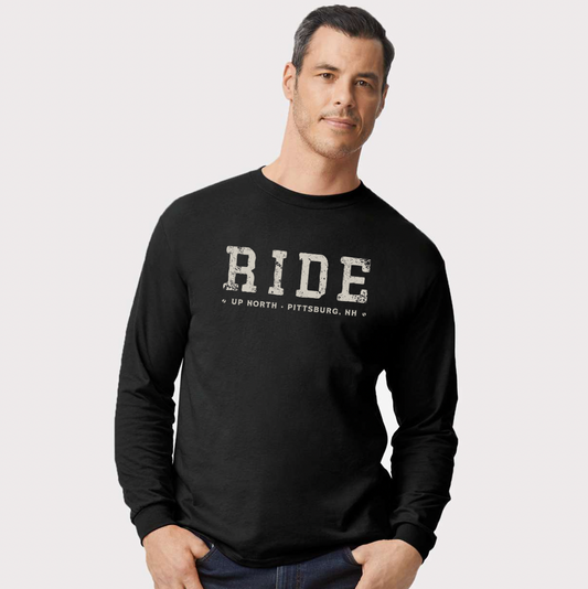 RIDE 3.0 LS Tee - Black