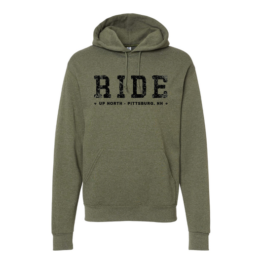 RIDE 3.0 Hoodie - Olive Heather