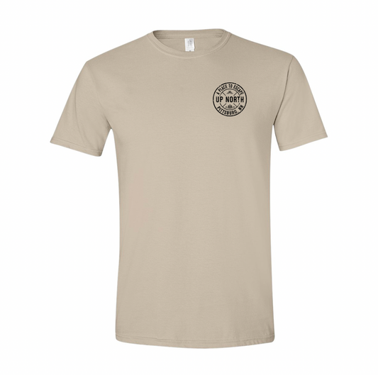 Circle Logo Unisex Tee - Sand