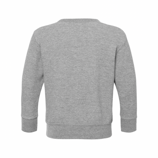 Up North Logo - Toddler Crew - Grey
