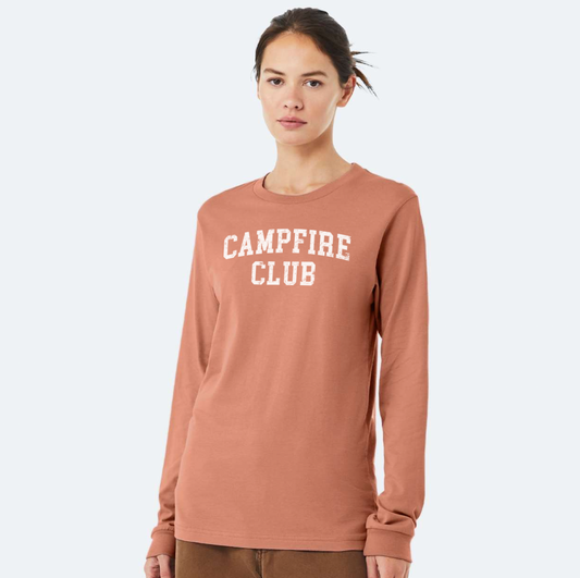 Campfire Club - LS Tee - Terracotta