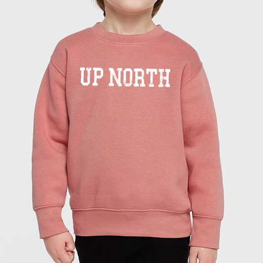 Up North Type - Toddler Crew - Mauve