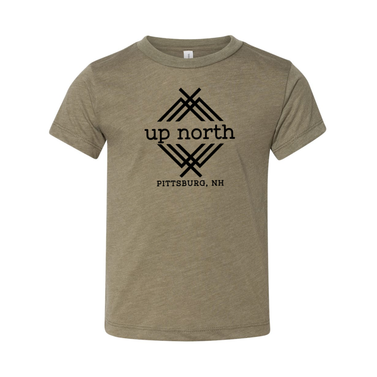 Toddler  Logo Tee - Olive Heather