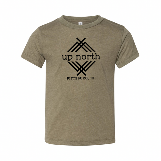 Toddler  Logo Tee - Olive Heather