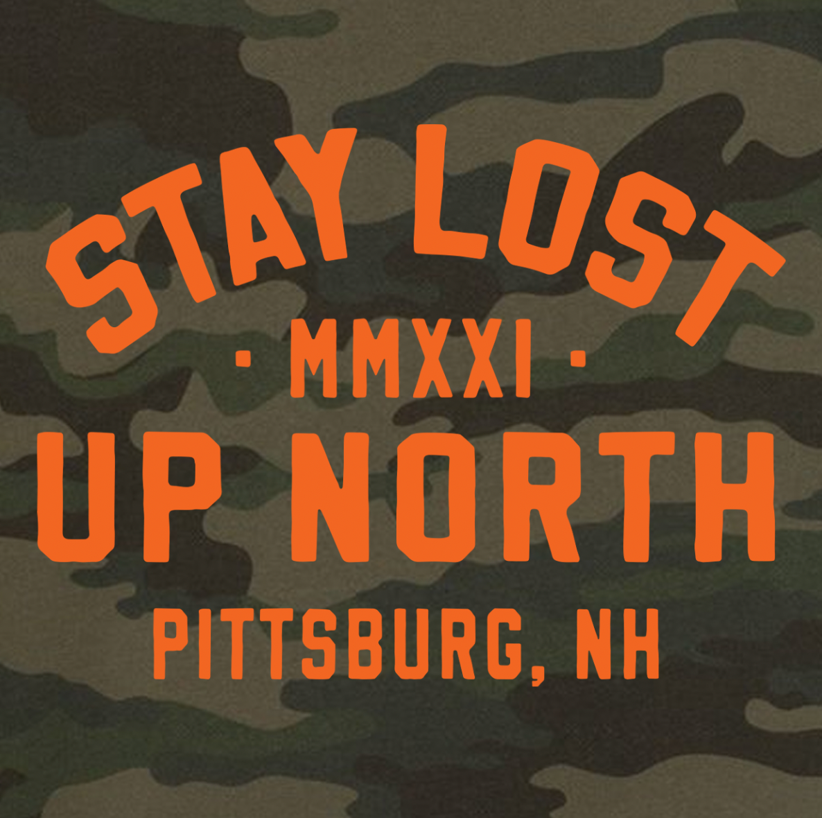 Stay Lost Hoodie - Forest Camo