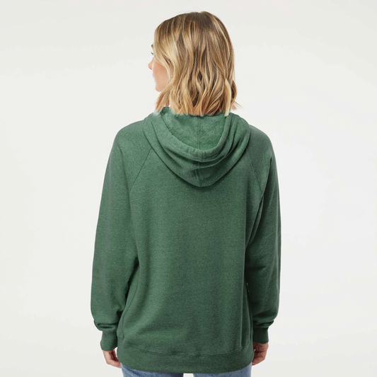 Up North Elevated Logo Hoodie - Forest Heather