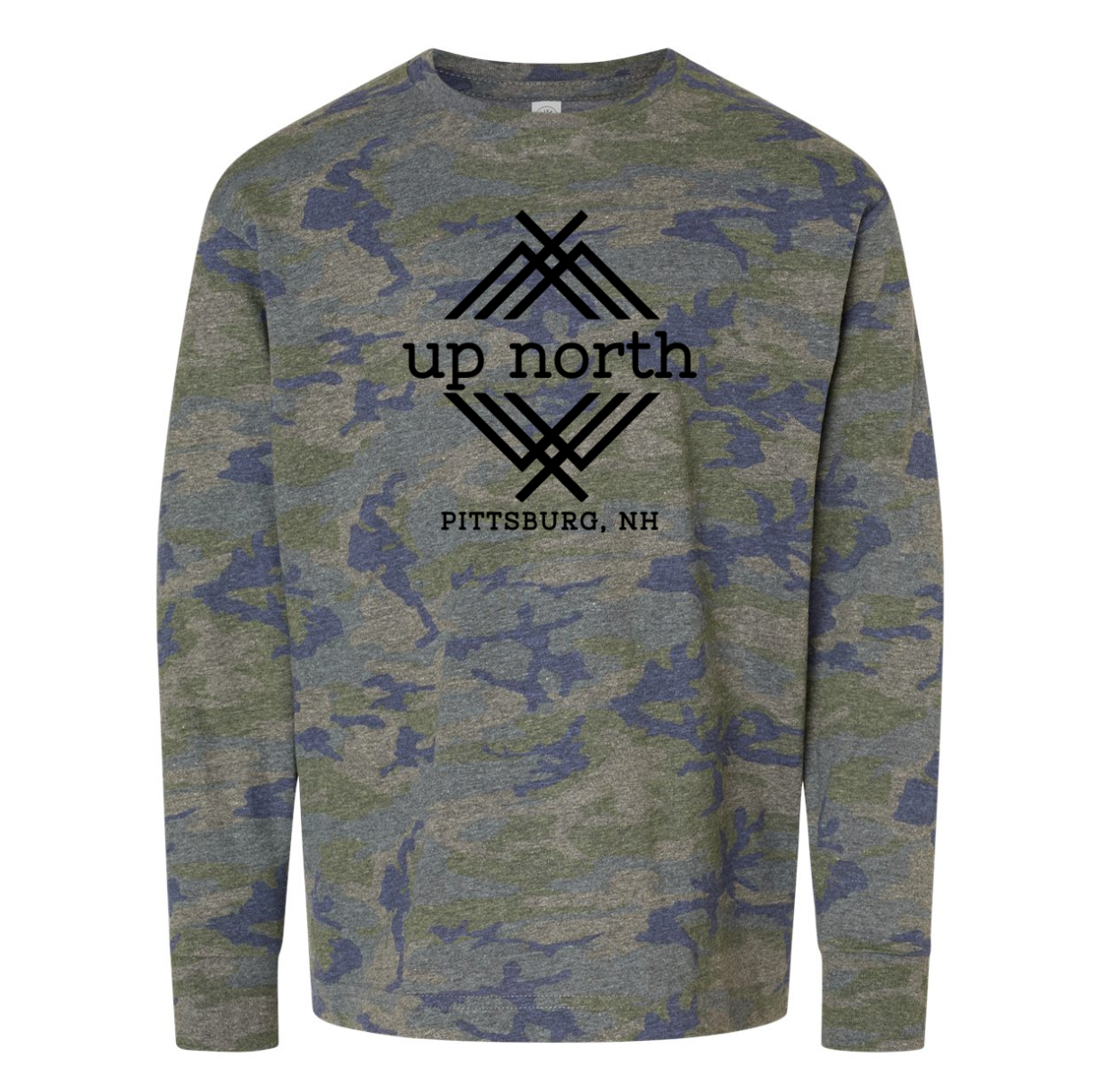 Youth Long Sleeved  Logo Tee - Camo