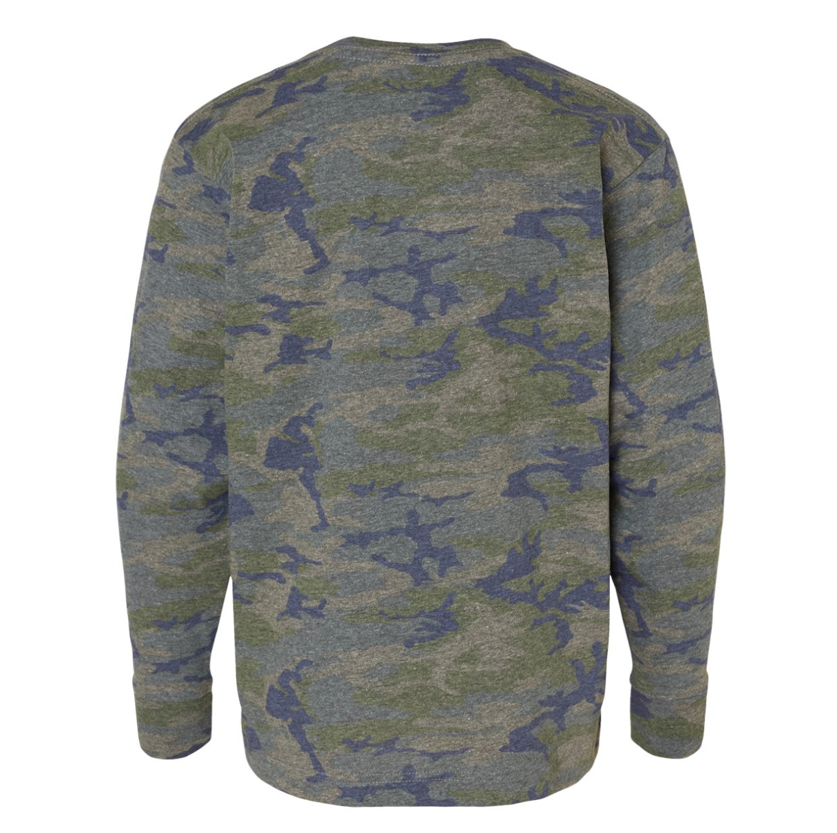 Youth Long Sleeved  Logo Tee - Camo